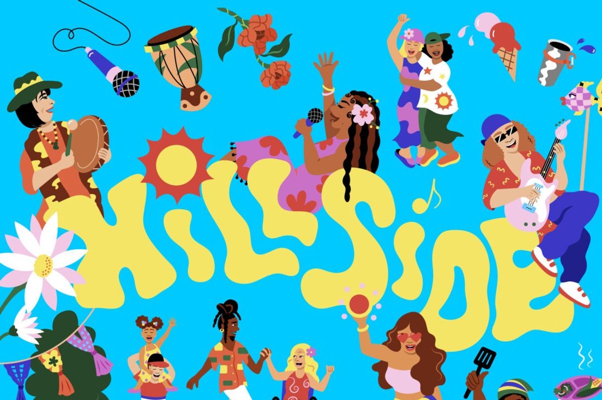 Hillside Festival poster