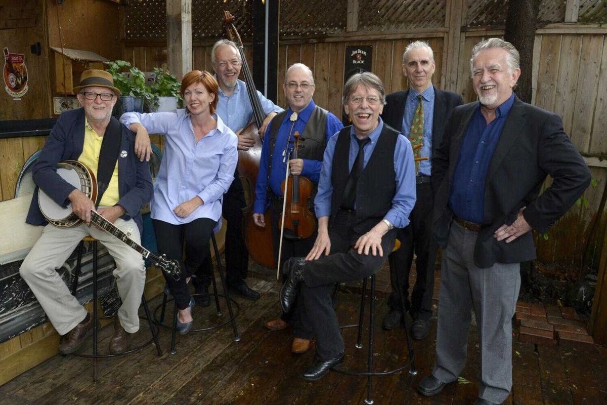 Howard Willett (right) with Whiskey Jack