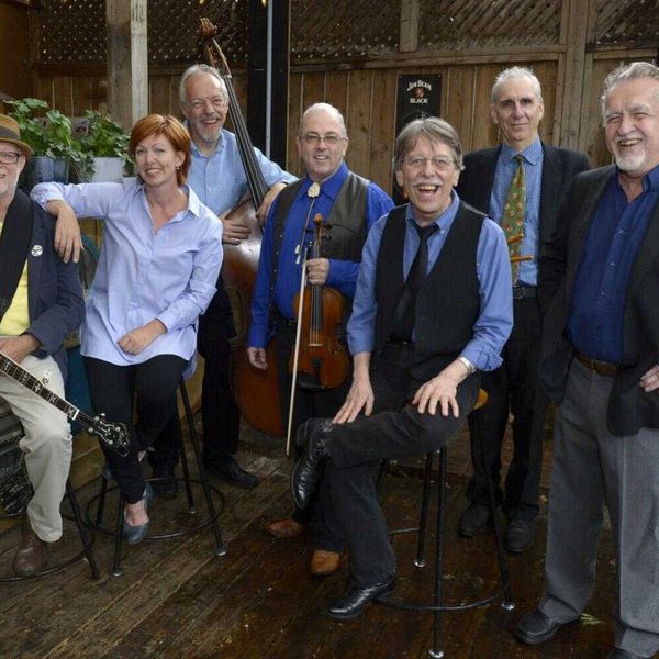 Howard Willett (right) with Whiskey Jack