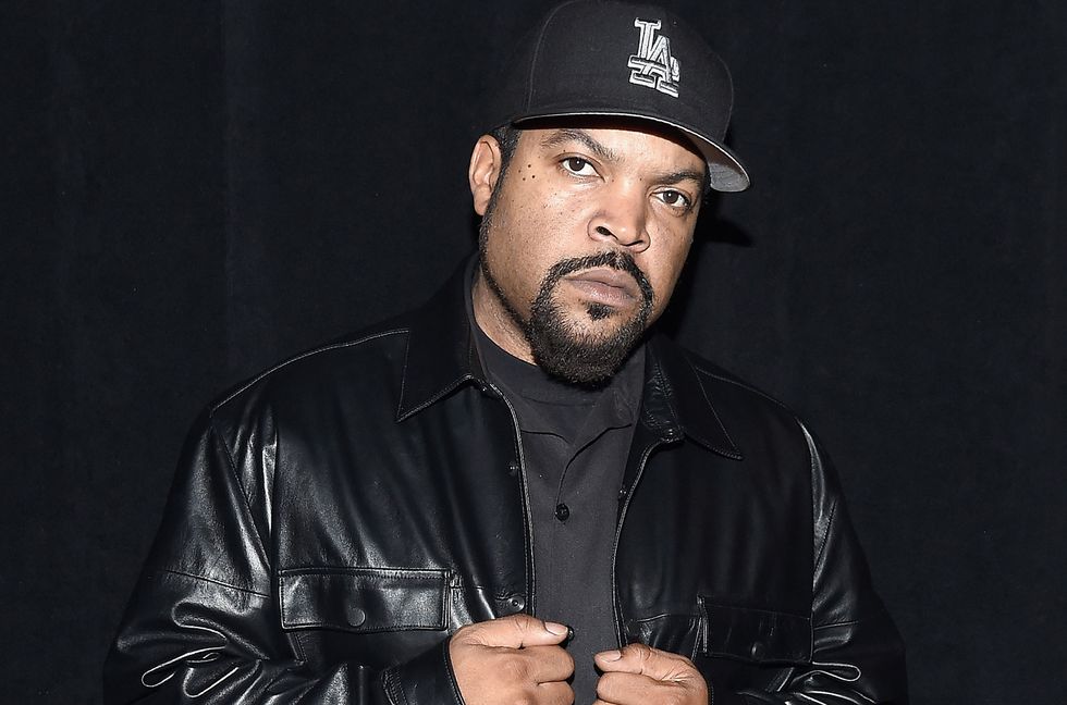 Ice Cube backstage during KENZO x H&M Launch Event Directed By Jean-Paul Goude' at Pier 36 on Oct. 19, 2016 in New York City.