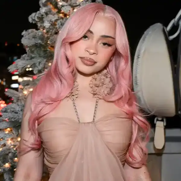 Ice Spice at the Kate Spade New York & NYLON “Holiday Duo-ets” Celebration held at Chateau Marmont on November 04, 2025 in Los Angeles, California.