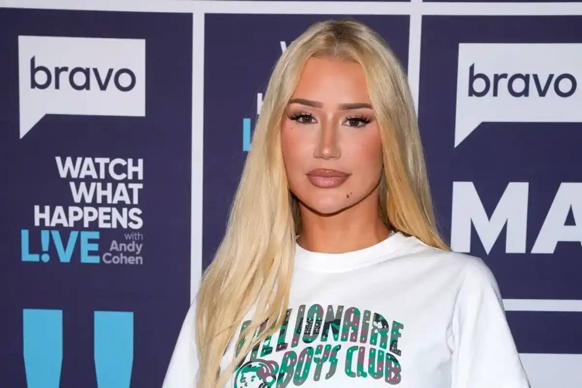 Iggy Azalea on "Watch What Happens Live With Andy Cohen" on June 12, 2024 in New York City.