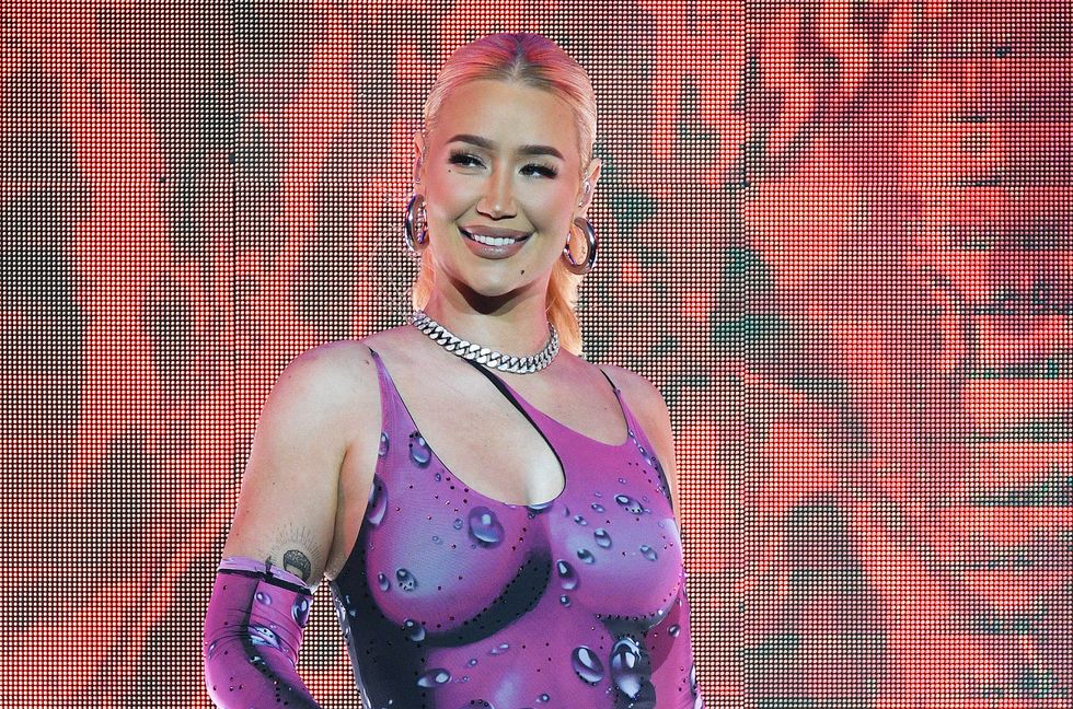Iggy Azalea performs onstage during Pitbull's "Can't Stop Us Now" summer tour at Northwell Health at Jones Beach Theater on Aug. 5, 2022 in Wantagh, New York.