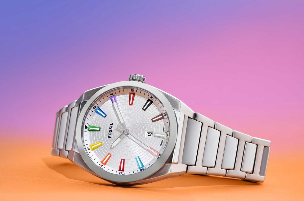 New Fossil Pride Collection Features Rainbow Watch & Accessories