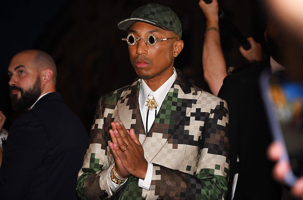 Pharrell Williams’ Humanrace Skincare Line Makes Debut Backstage at His Louis Vuitton Fashion Show