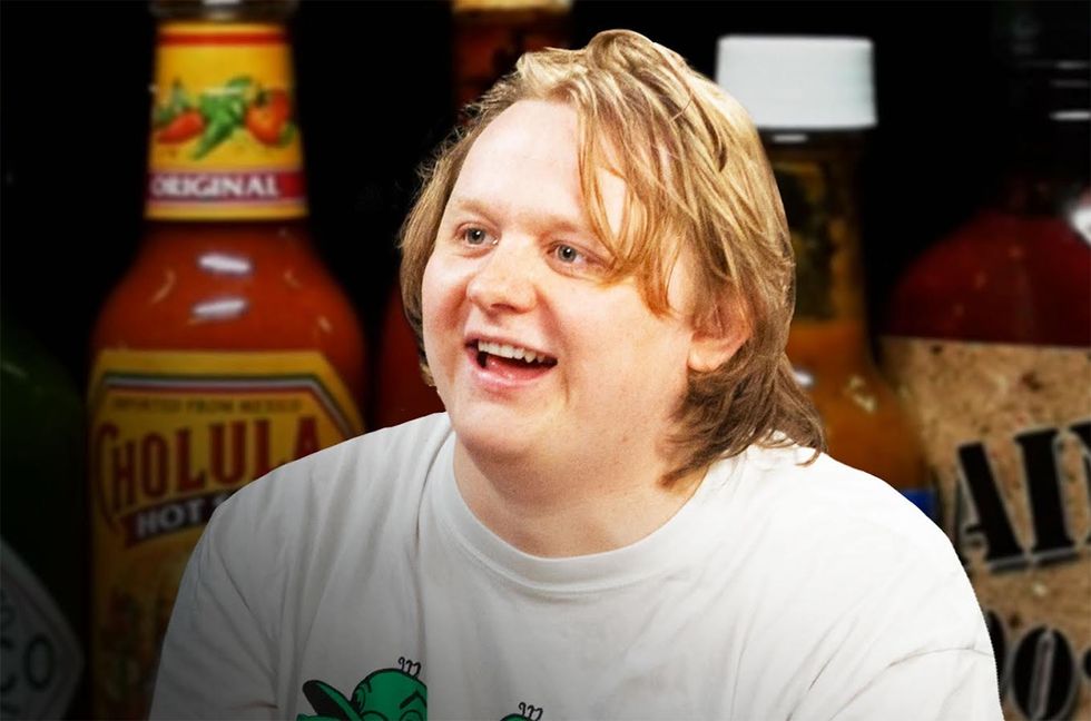 Lewis Capaldi Can’t Stop Crying on Hilarious ‘Hot Ones’ Episode: ‘F–k You, Ed Sheeran!’