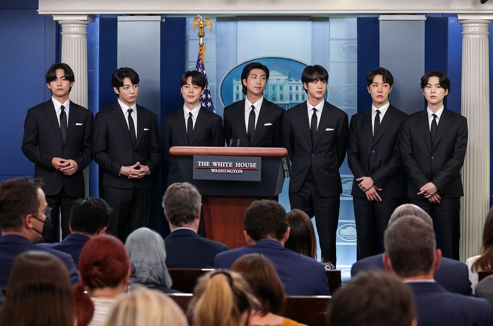 President Biden Praises ‘Great Talent’ BTS for Raising Awareness of Anti-Asian Hate: ‘It Matters’