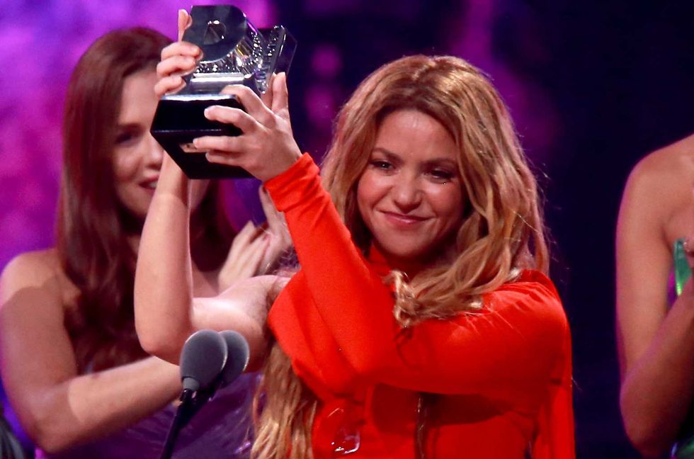 Shakira Delivers Inspiring Agent of Change Acceptance Speech at Premios Juventud 2023