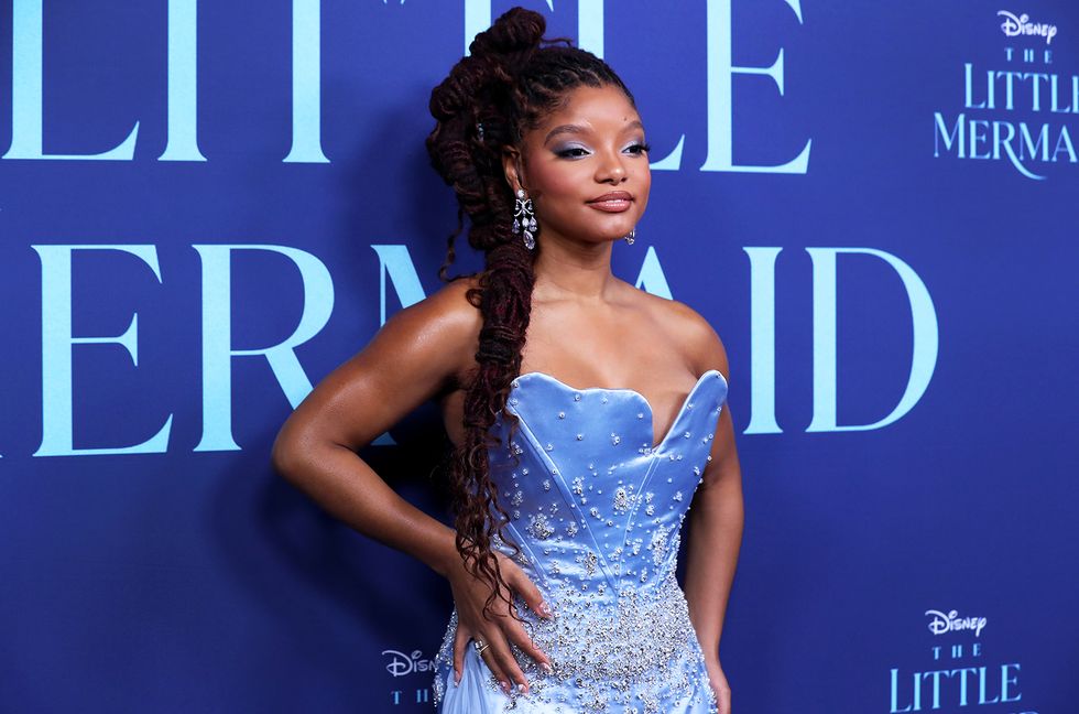 Halle Bailey Goes Undercover to Sneak Into ‘Little Mermaid’ Showing at Movie Theater: Watch