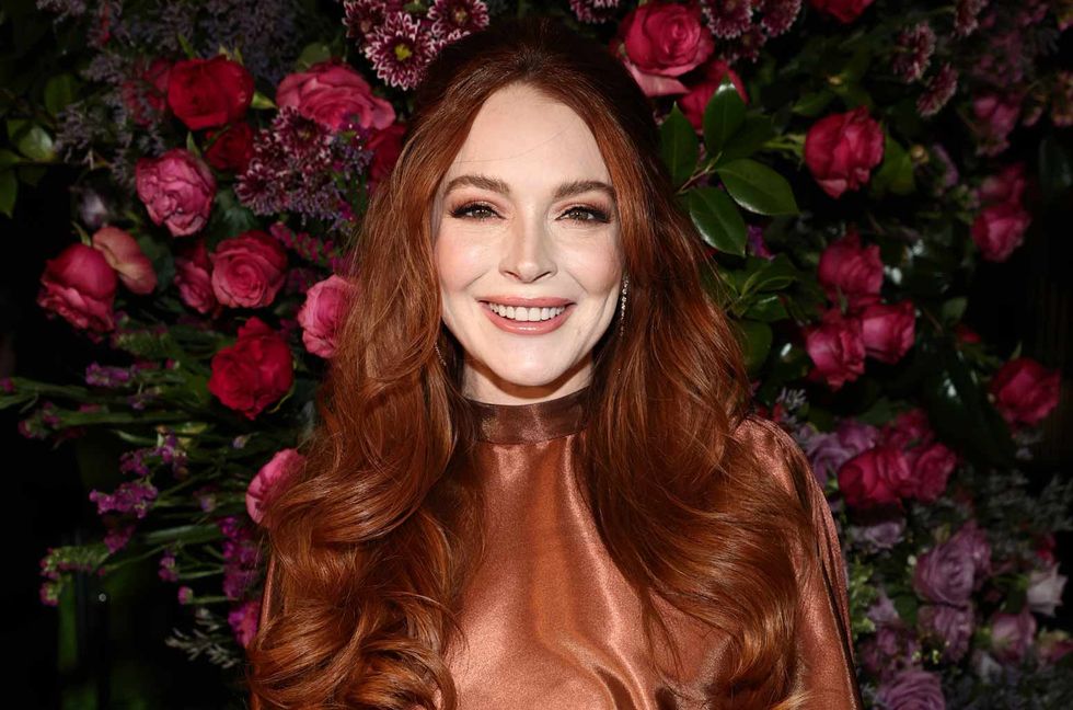 Lindsay Lohan Is All Smiles in Pregnancy Snaps With Friends & Family