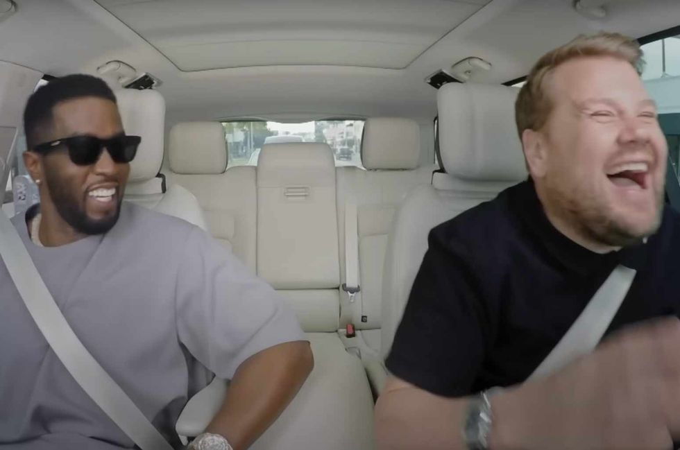 James Corden Gets Lovemaking Advice, Corrects ‘Diddy’ Lyrics During ‘Carpool Karaoke’ Ride With P. Diddy