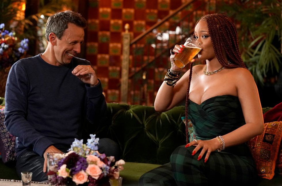 Seth Meyers Passed Out on The Floor After Day Drinking With Rihanna: ‘Worth Every Second’