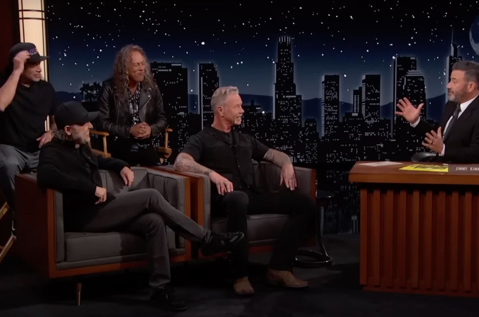 Metallica Kick off Kimmel Residency Talking Newbie ‘Stranger Things’ Fans, Ripping Through ‘Lux Aeterna’