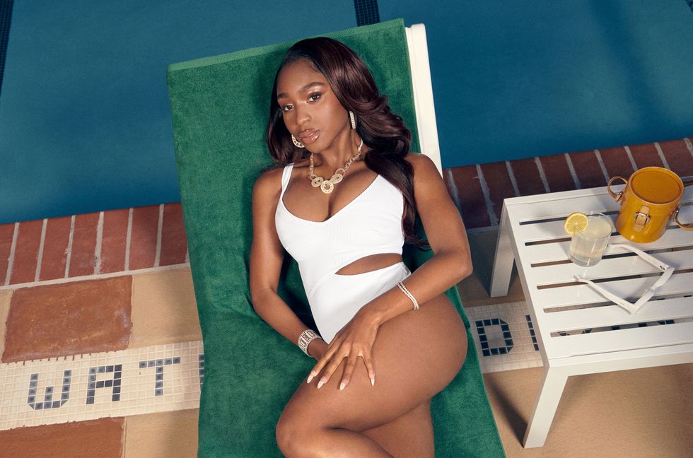 Normani Suits Up for Her First Collaboration With Fabletics: Shop the Collection