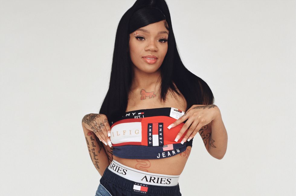 Cue the Nostalgia! GloRilla Channels Aaliyah in Campaign for Tommy Jeans