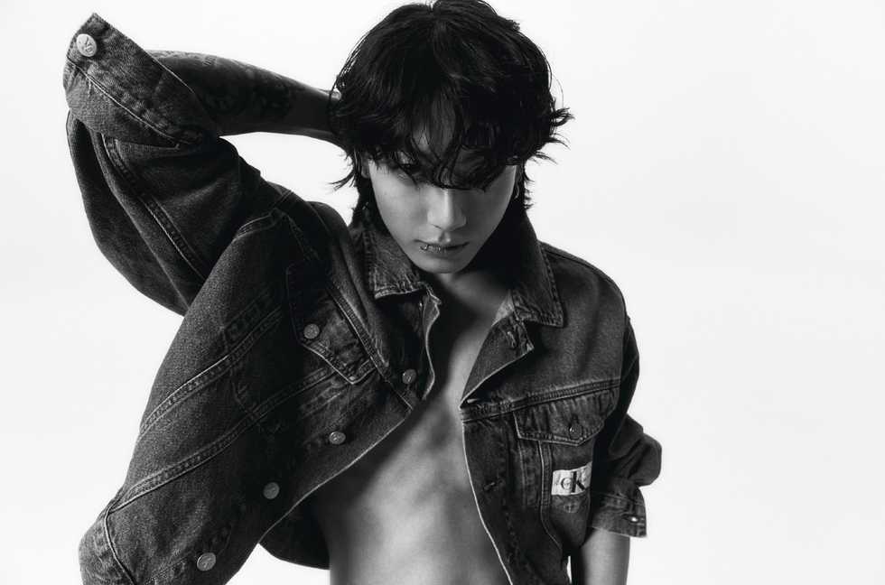 BTS’ Jung Kook Is a Denim Dream in New Calvin Klein Campaign