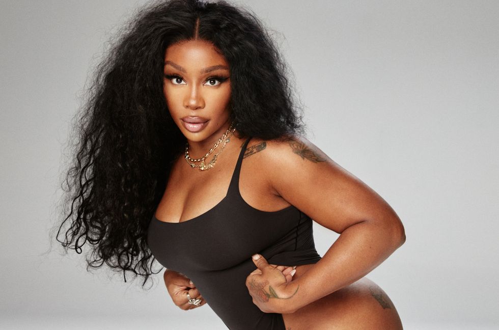 SZA Strips Down for SKIMS’ ‘Fits Everybody’ Underwear Campaign