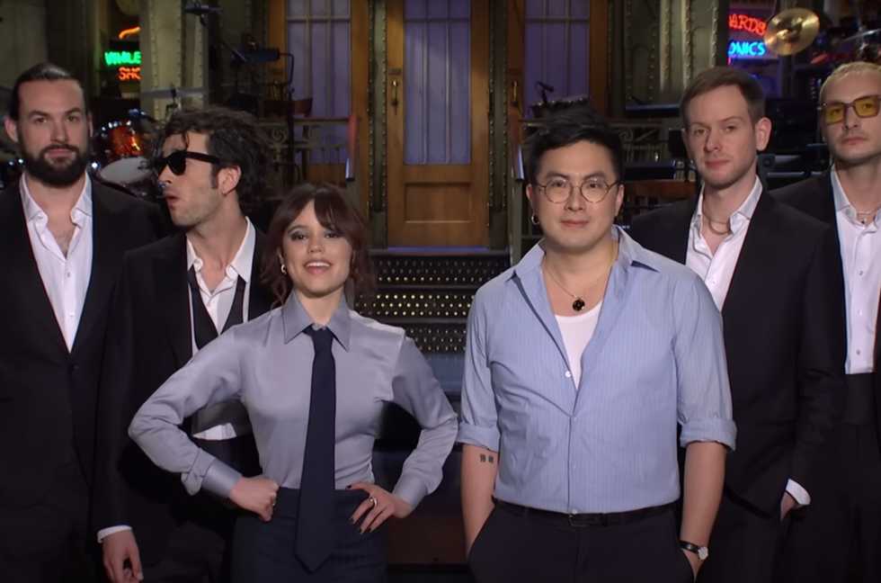 Bowen Yang and The 1975 Have No Idea What Jenna Ortega Is Talking About in ‘SNL’ Promo