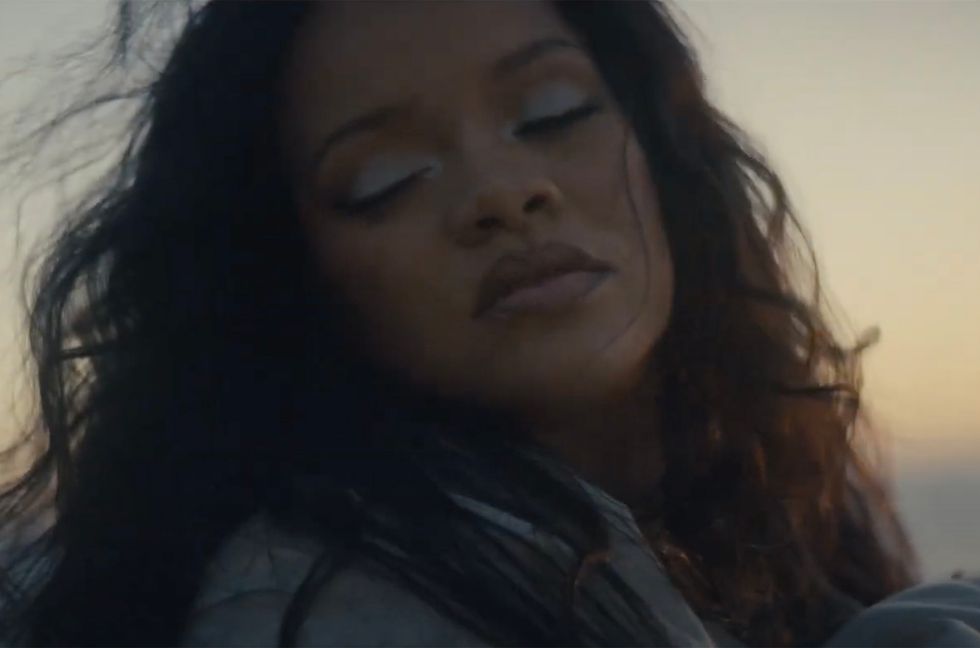 Rihanna Is Ethereal in Seaside ‘Lift Me Up’ Video