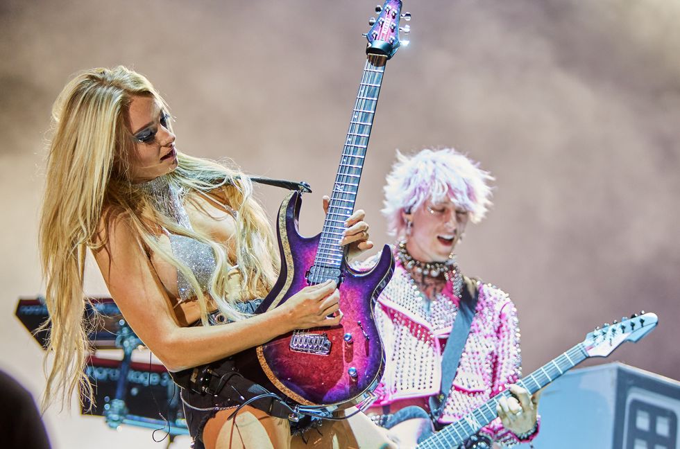 Machine Gun Kelly’s Guitarist Sophie Lloyd Slams Rumors They Had an Affair: ‘It’s Disrespectful’