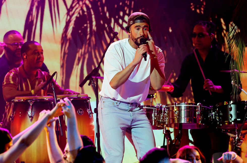 Bad Bunny Pays Tribute to Puerto Rico at 2023 Grammys