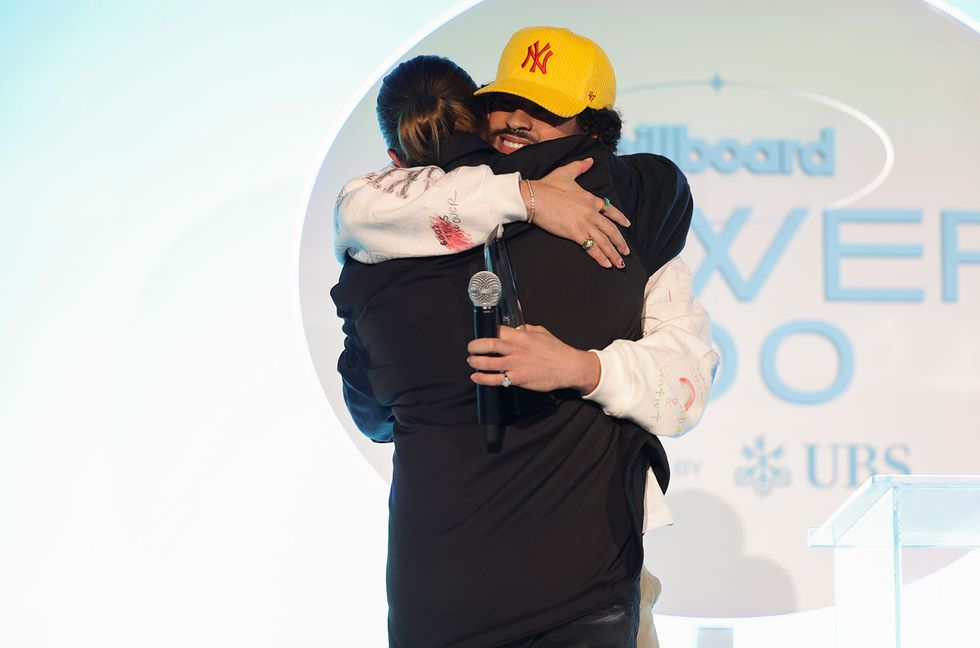 Bad Bunny Presents ‘Big Brother’ Noah Assad Billboard’s Executive of the Year Award