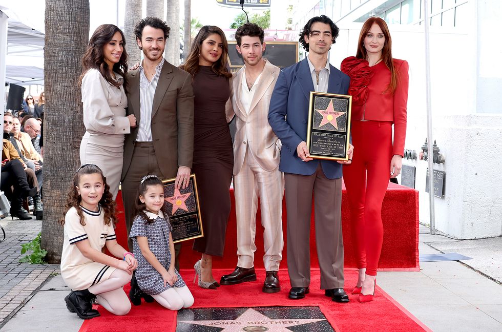 Nick Jonas & Priyanka Chopra’s Baby Malti Makes First Public Appearance at Hollywood Walk of Fame Ceremony