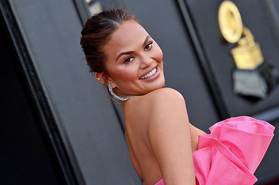 Chrissy Teigen Shares Sweet Close-Up of Newborn Esti’s Face: ‘Out Here Lookin’ Like a Baby’
