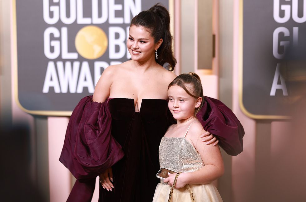 Selena Gomez Takes Little Sister Gracie as Her Date to the 2023 Golden Globes