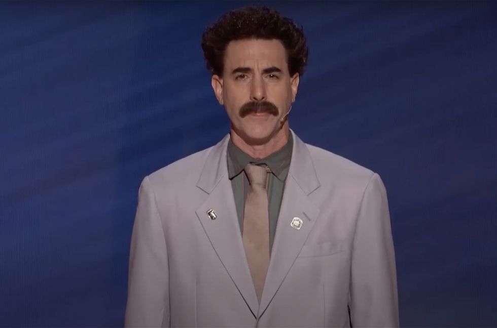 Watch Sacha Baron Cohen’s Borat Roast Kanye West, Salute U2 at 2022 Kennedy Center Honors