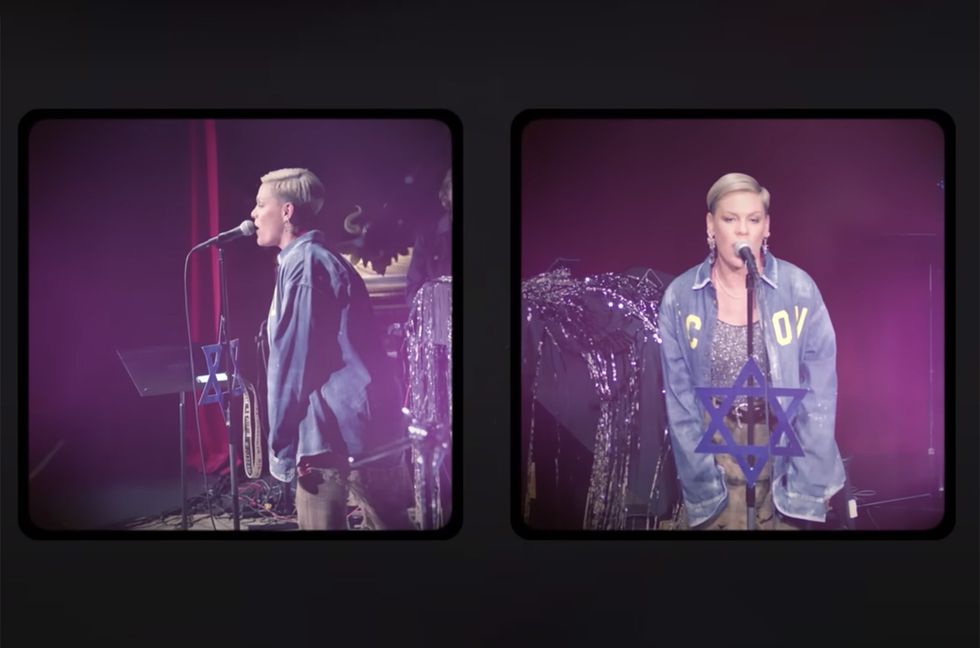 Dave Grohl and P!nk Light Up Night Two of 2022 ‘Hanukkah Sessions’ With Rocking ‘Get the Party Started’