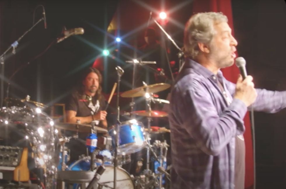 Dave Grohl and Greg Kurstin Kick Off 2022 ‘Hanukkah Sessions’ With ‘Spinning Wheel’ Cover