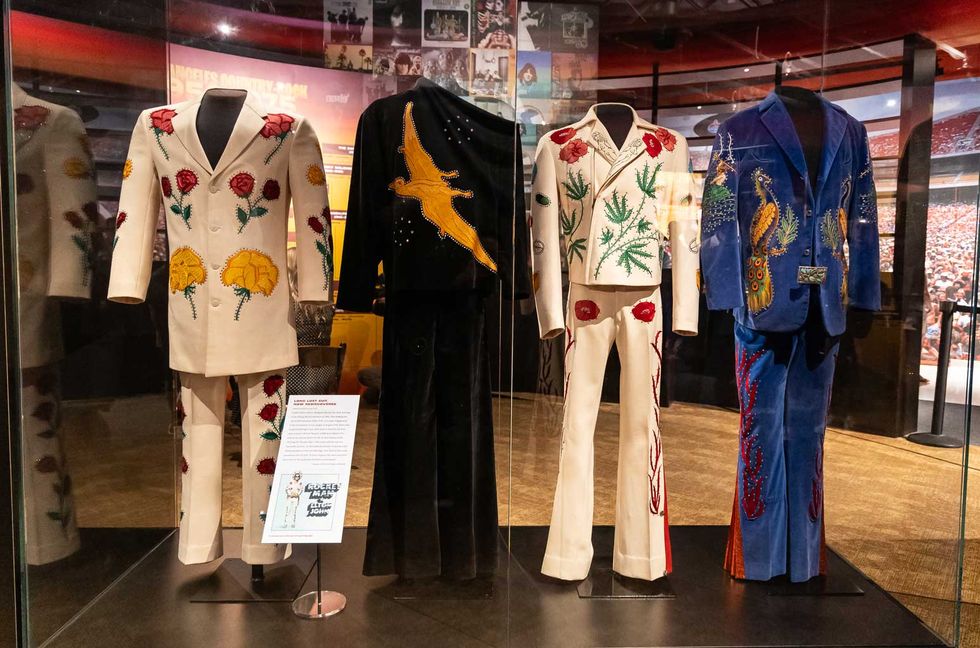 A Suit-able Burrito Reunion at Country Music Hall of Fame Exhibit