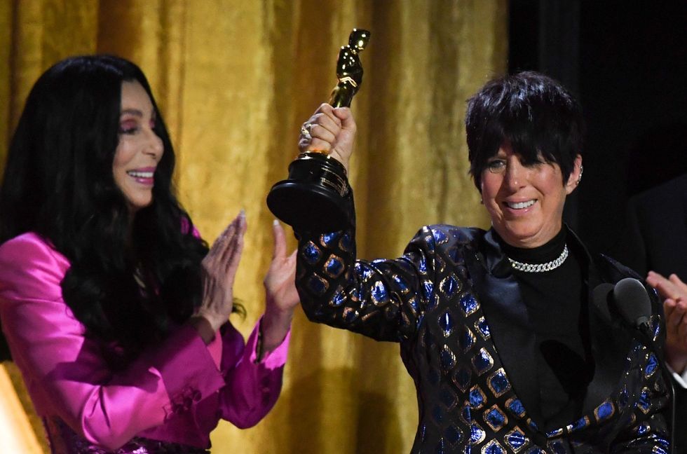 Cher Presents Diane Warren With Honorary Oscar at Governors Awards in L.A.