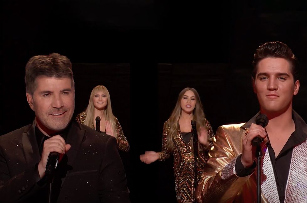 Simon Cowell Duets With Elvis in Metaphysic’s Latest Deepfake ‘AGT’ Performance: Watch