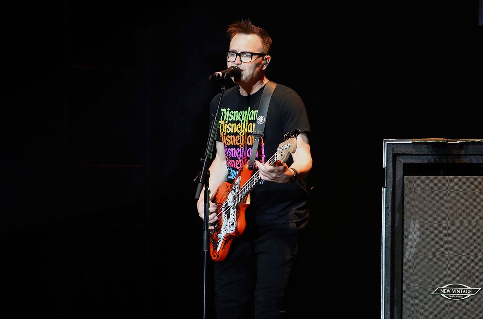 Mark Hoppus Returns to Stage For First Time in 2 Years During Surprise Club Appearance