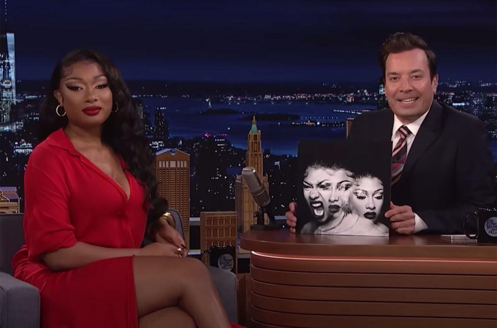 Megan Thee Stallion Introduces Jimmy Fallon to Hot Cheeto Pickles, Plays Rap Mad Libs During ‘Tonight Show’ Co-Hosting Gig