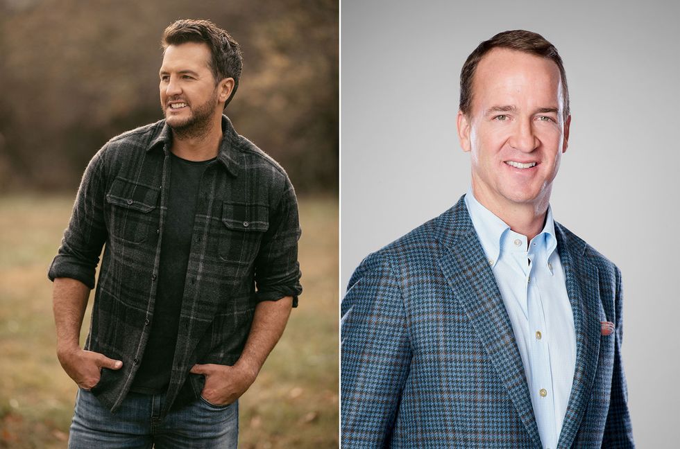Luke Bryan, Peyton Manning to Co-Host 2022 CMA Awards