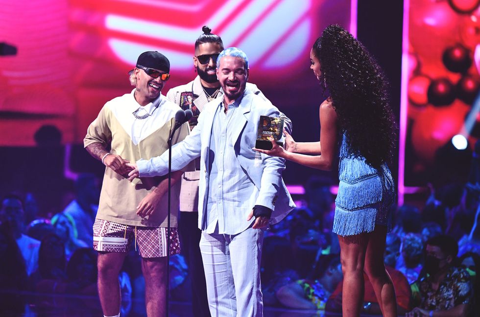 J Balvin Receives Agent of Change Award: ‘I Am a Human Being Like Everyone Else Here’