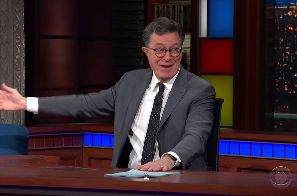 Stephen Colbert Explains Why He’d Follow Taylor Swift ‘Into Battle’: ‘I’ll Love Taylor Swift ‘Til The Day I Die’