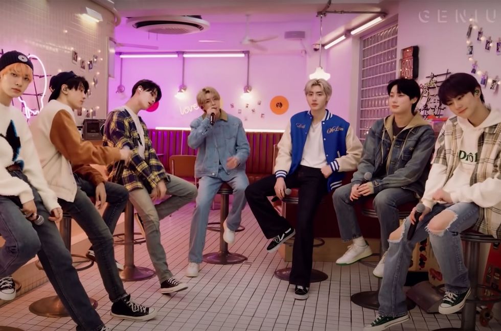 ENHYPEN Performs Viral TikTok Hit ‘Polaroid Love’ Live From 1950s Diner: Watch