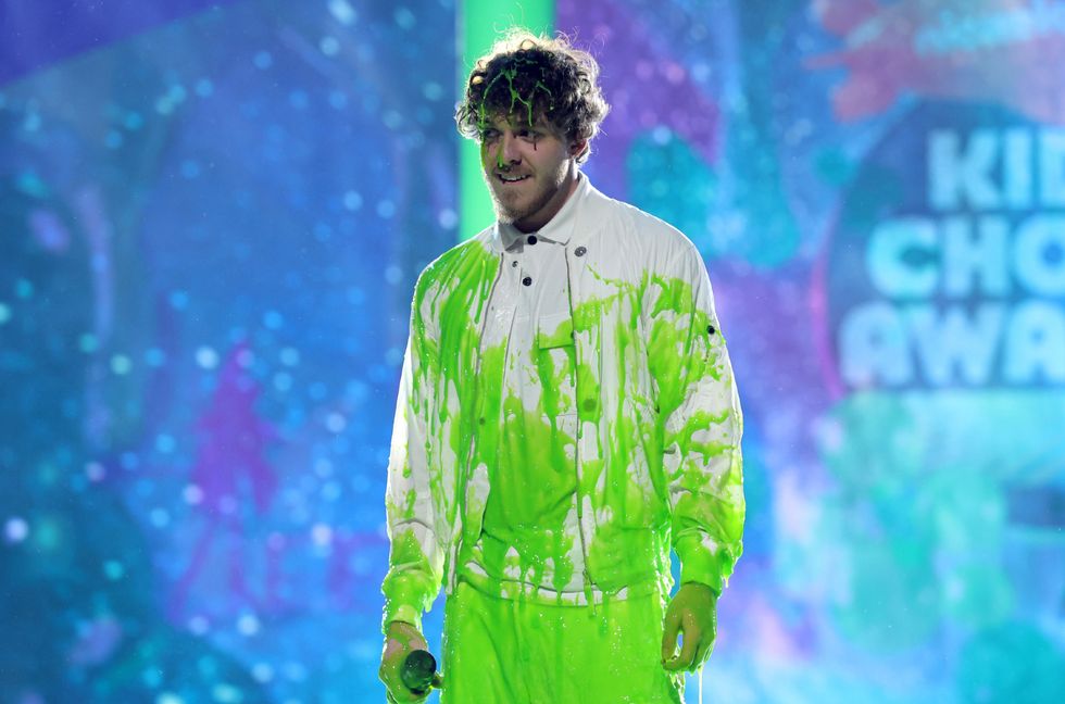 Jack Harlow Gets Slimed After 2022 Kids’ Choice Awards Performance