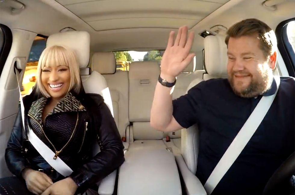 ‘Carpool Karaoke’ Is Finally Back & Nicki Minaj Is Kicking Off Its Return