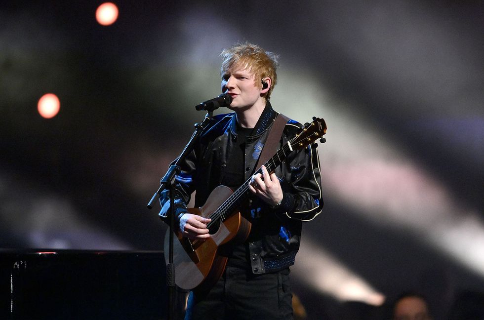 Ed Sheeran Slows It Down for ‘The Joker and the Queen’ Performance at the 2022 Brit Awards