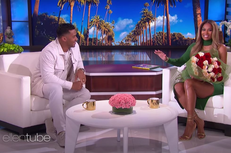 Russell Wilson Asks Ciara for ‘More Babies’ on ‘Ellen’: ‘Just Give Me One More At Least’