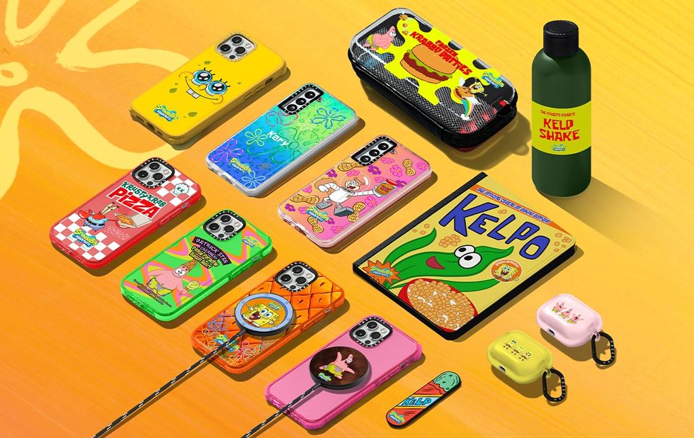 Casetify Teams With Nickelodeon’s ‘SpongeBob SquarePants’ for Bikini Bottom-Inspired Collection