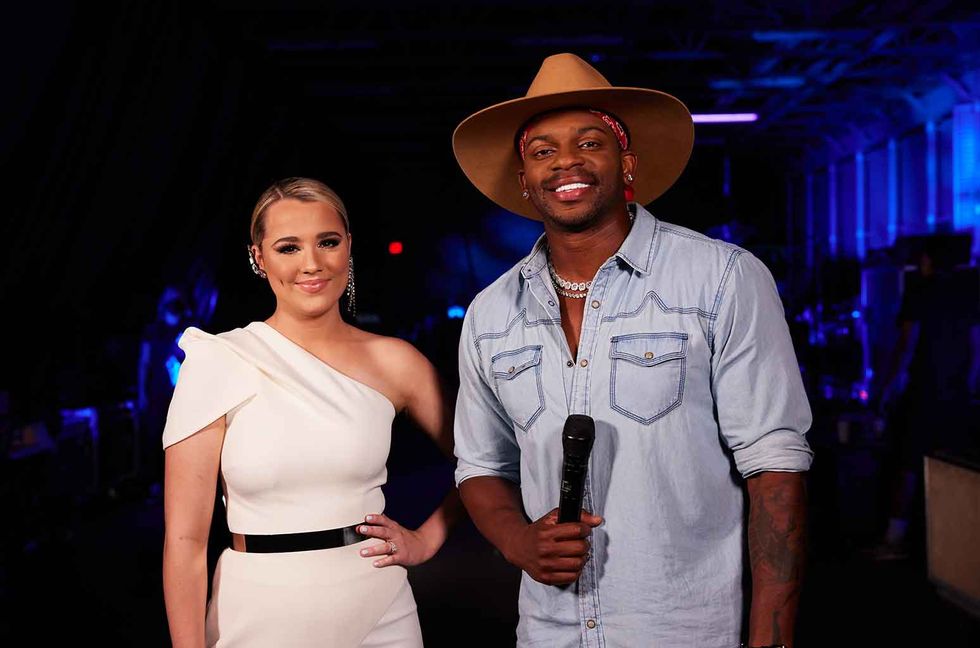 Gabby Barrett & Jimmie Allen Are Joining Dolly Parton as 2022 ACM Awards Co-Hosts