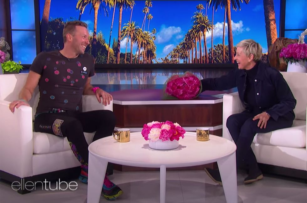 Chris Martin Jokes Coldplay Looks Like BTS’ ‘Gym Teachers’: Watch