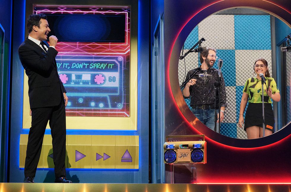 Jimmy Fallon Talks ‘That’s My Jam’ and That Kelly & Ariana Diva-Off: ‘The Microphone Was Melting’