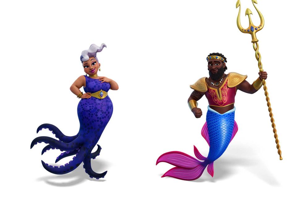 Taye Diggs & ‘Glee’ Alum Amber Riley Cast in ‘Little Mermaid’ Animated Series ‘Disney Junior’s Ariel’